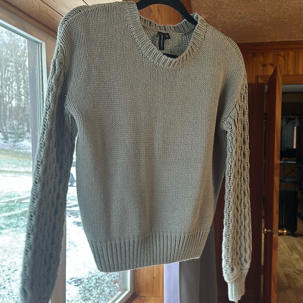 Sage green sweater